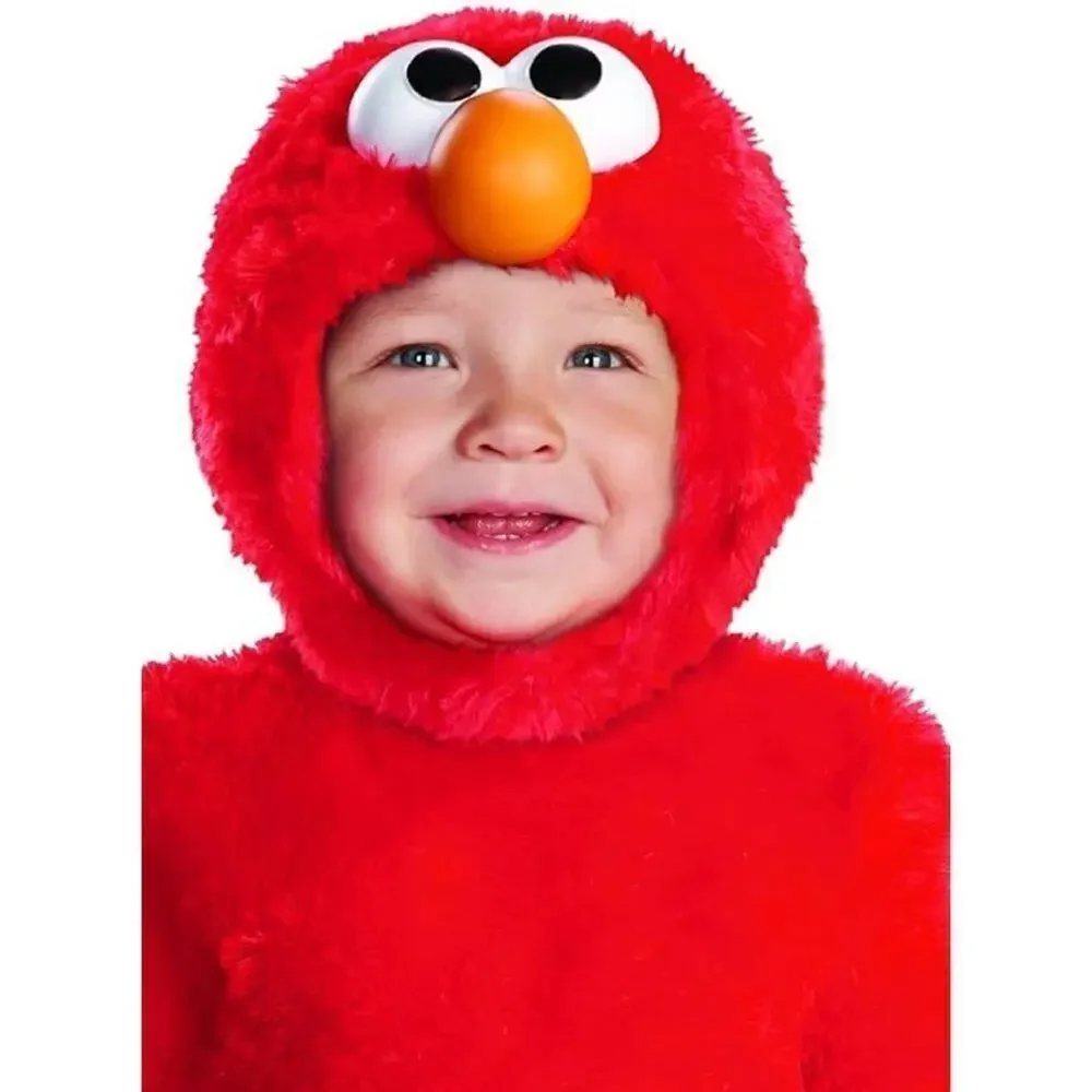 Sesame Street Elmo Red Fuzzy Kids Costume
